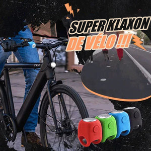 Klaxon électrique super pour vélo