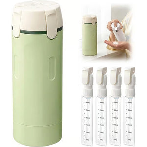 Bouteille distributeur de voyage 4 en 1