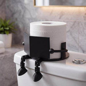 Porte-papier toilette amusant « Petit bonhomme qui lit »