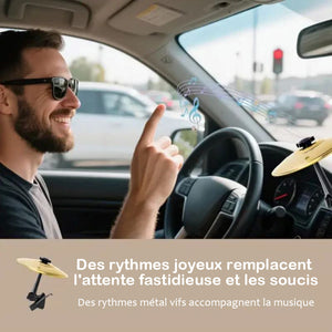 🎁Mini Cymbale Ornement de Grille d'aération de Voiture