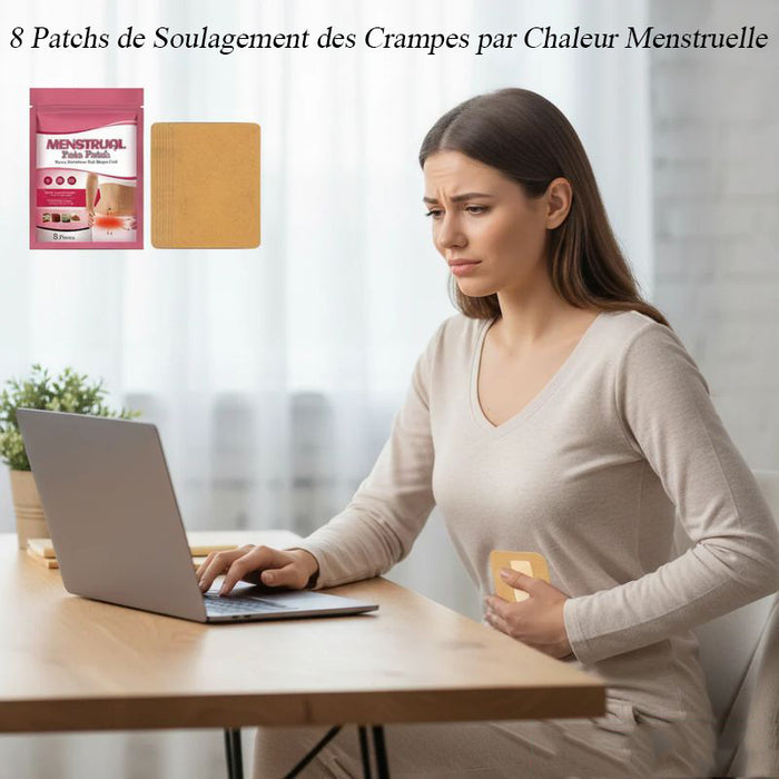 Patchs pour soulager les crampes liées aux chaleurs menstruelles, 8 pièces