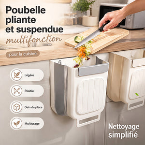 Poubelle Suspendue Pliable Et Polyvalente Pour La Cuisine