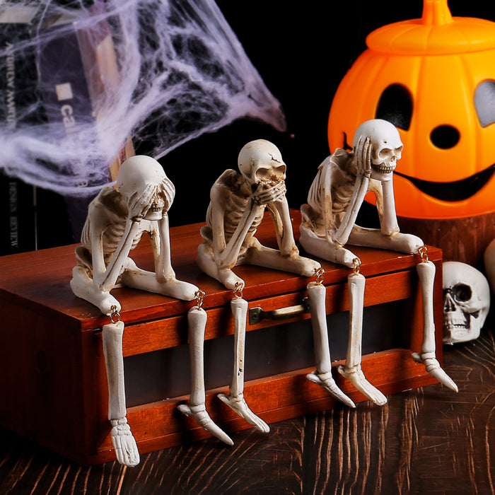 🔥Figurines de squelettes maléfiques