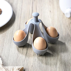 Support de cuisson pour œufs en silicone