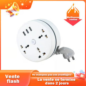 💥Multiprise ronde de rangement universelle