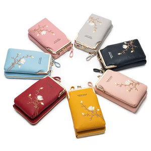 Portefeuille bandoulière pour femme