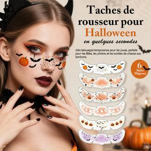 Tatouages Temporaires De Taches De Rousseur – 6 styles thématiques pour toutes les humeurs