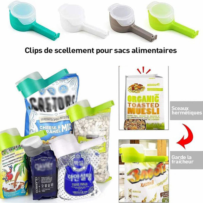 clip de scellage de sacs alimentaires