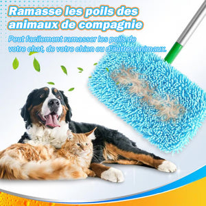 Tampon de nettoyage réutilisable pour serpillière
