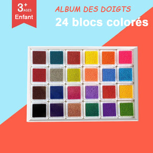 Kit amusant de peinture au doigt