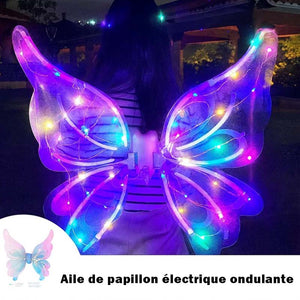Ailes d'elfe électriques lumineuses