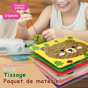 Ensemble de poupées à broder DIY de Noël