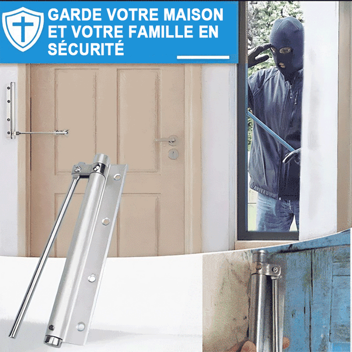 Ferme-porte automatique réglable