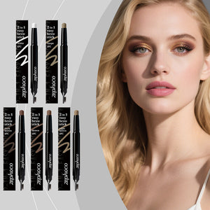 🌟 Crayon à sourcils 2 en 1 facile à utiliser