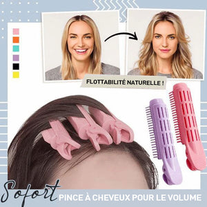 Pince à cheveux volumisante racine