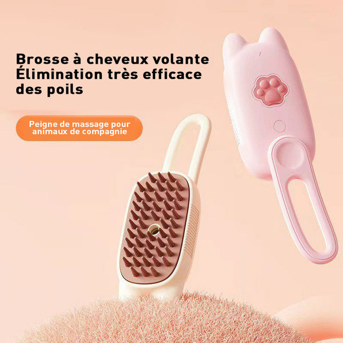 vaporiser un peigne pour animaux de compagnie