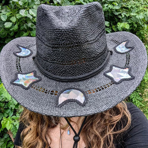 Chapeau de paille de cow-boy Prism
