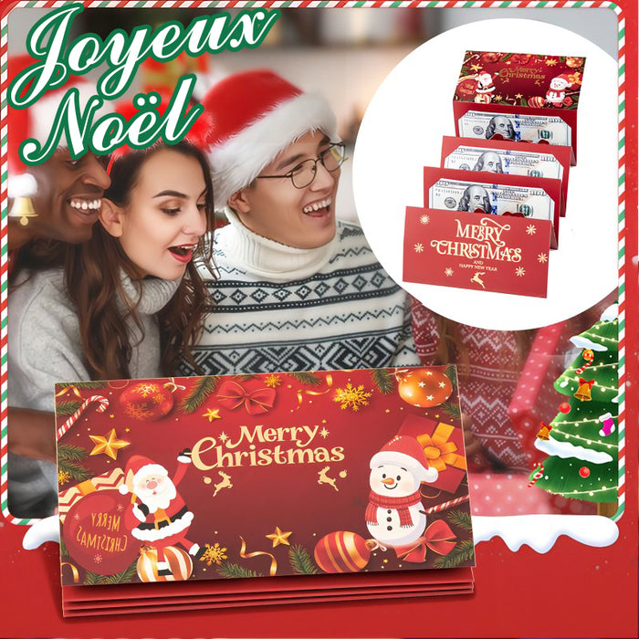 Enveloppe rouge pliante