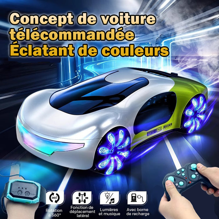 Voiture télécommandée à pulvérisation de nouveau concept énergétique