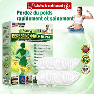 Patch nano micro-aiguilles 10 en 1