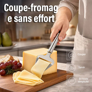 Tranche-fromage Haut de Gamme en Acier Inoxydable — ACHETER 1, OBTENIR 1 GRATUIT (2 PCS)