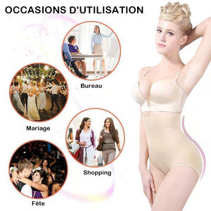 Culotte gainante taille haute