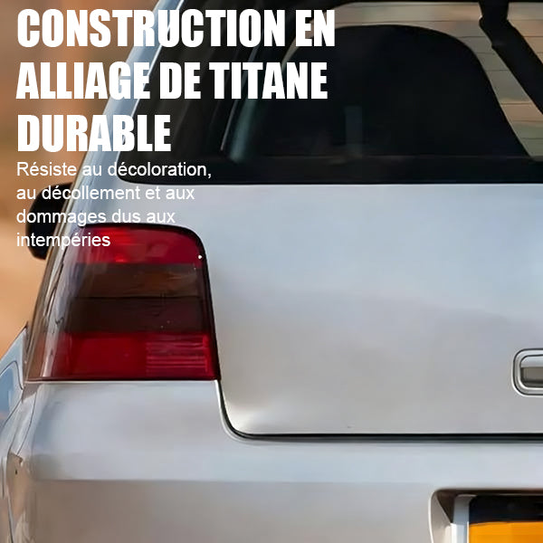 ✝️ Autocollant 3D en métal avec croix de Jésus-Christ ✨ Autocollant anti-rayures pour voiture