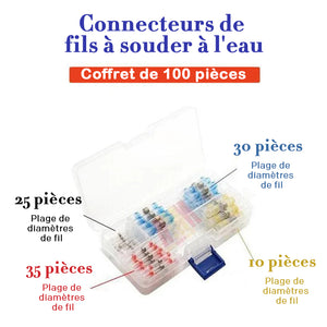 CONNECTEURS DE FILS À SOUDER ÉTANCHES