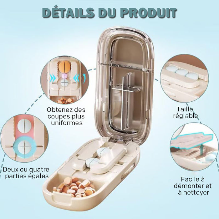 🔥Coupe-pilules portable