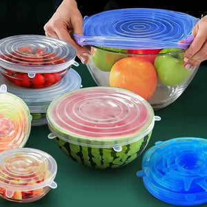 Housse élastique en silicone pour conserver la fraîcheur
