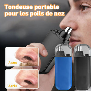 Tondeuse portable pour les poils de nez
