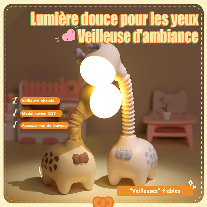 Veilleuse girafe LED rechargeable