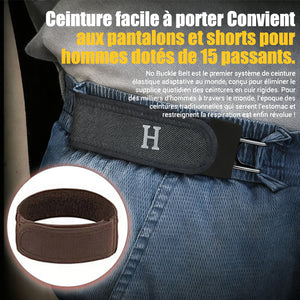 Ceinture ajustable à crochet en fer