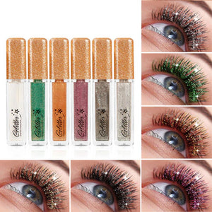 Mascara à paillettes