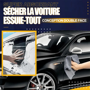 Serviette de séchage de voiture super absorbante