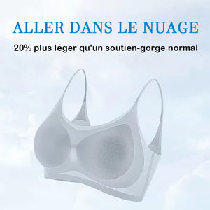 Soutien-gorge sans coutures en soie glacée pour l'été