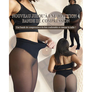 Collants gainants taille haute extensibles