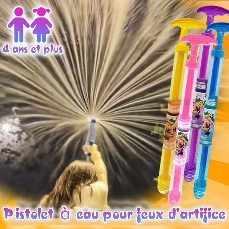 Lot De 4 Pistolets à Eau Feux D'Artifice - Jouets Piscine Été Pour Enfants Et Adultes