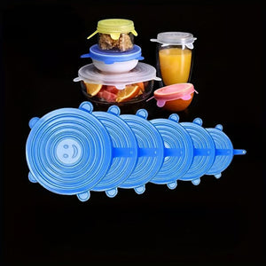 Housse élastique en silicone pour conserver la fraîcheur