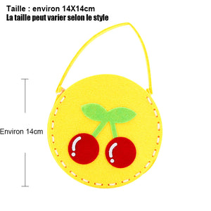 Paquet de matériel de sac fait main bricolage pour enfants