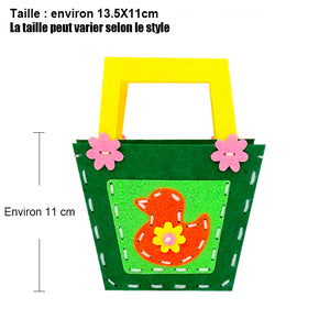 Paquet de matériel de sac fait main bricolage pour enfants