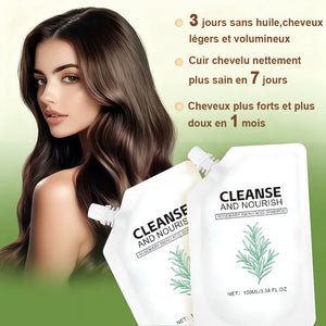 Shampoing pour cheveux lisses et brillants - pour tous types de cheveux