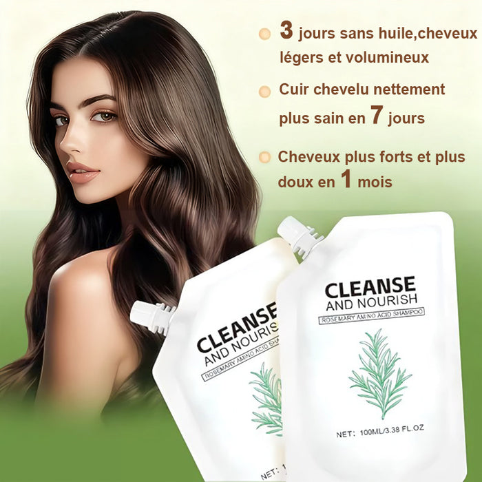 Shampoing pour cheveux lisses et brillants - pour tous types de cheveux