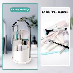 ✨Organisateur de brosses à dents à couvercle coulissant