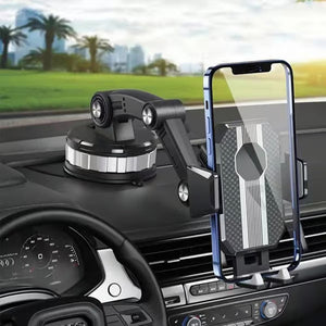 Support de téléphone portable à super ventouse empilable pour voiture