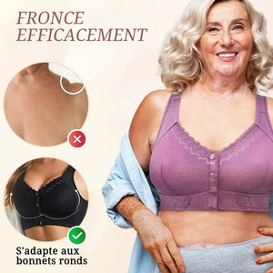 Soutien-gorge respirant à fermeture avant