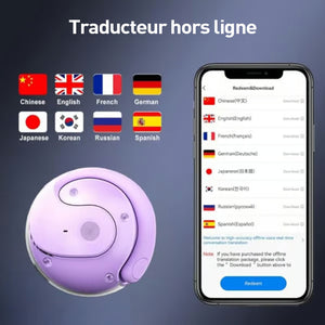 🏆Le casque Bluetooth de traduction AI à chaud⏰