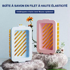 Distributeur de savon en maille très flexible