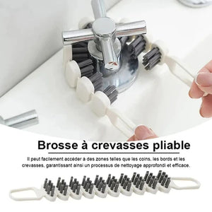 Brosse de nettoyage multifonction pliable – Achetez-en 1, obtenez-en 1 gratuite (paquet de 2)