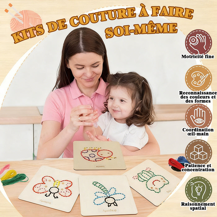 Kits de couture à faire soi-même pour enfants, pour fabriquer ses propres jouets